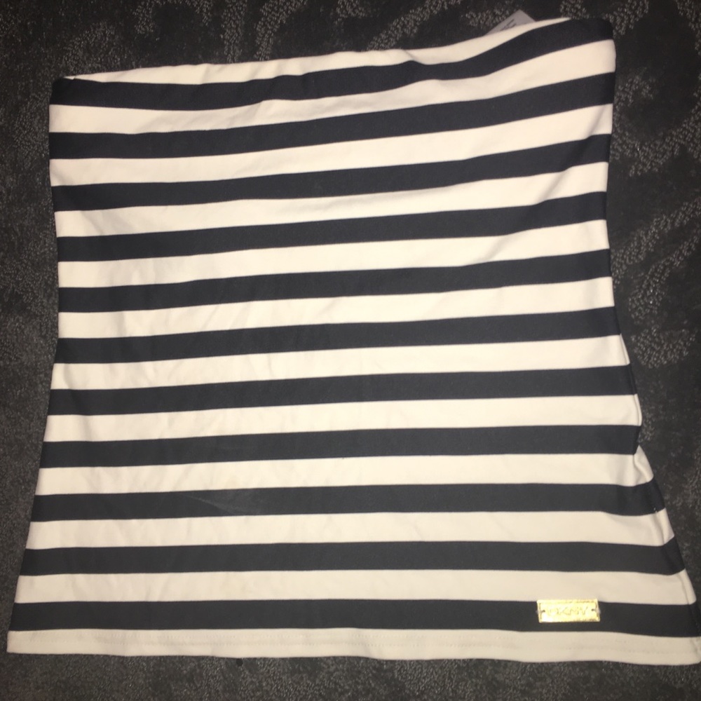 striped tube top